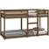 vidaXL Solid Pine Wood Våningssäng 75x190cm