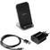 Intenso Wireless Charger BSA2 schwarz Induktive Ladestation mit Standfuß