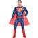 Amscan Amscan-361-0192937138083 Amscan-9906101 Disfraz Clásico De Superman Warner Bros Para Hombre (grande) Multicolor, Large: 42-46" (9906101)