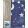 Dreamscene Moon Stars Galaxy Duvet Cover Blue, Grey (198.1x198.1cm)