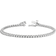 Aurate Classic Diamond Tennis Bracelet - Silver/Transparent