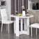 Homcom Folding Drop Leaf Dining Table 76x104cm