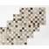 Homescapes Block Check Place Mat Beige