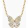 Brilliant Earth Logan Hollowell Flutter Lab Necklace - Gold/Diamonds