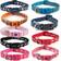 Ancol reflective dog collar paw print quick-release with