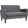 Homcom Modern-Curved Sofa 122cm 2 Seater