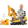 Homcom Toy Digger Excavator