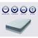 EXtreme comfort ltd Cooltouch Essentials 18cm Small Double Polyether Matress