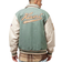 Karl Kani And the Block College Jacket Men's - Dusty Green/off White