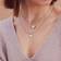 Edblad Thassos Necklace - Gold/Transparent