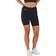 Fusion Womens Short Gym Tights-Black.