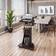 Techni Mobili Sit-To-Stand Rolling Trolley Table 43.2x55.9cm