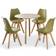 Life Interiors Lorenzo Dining Set 80cm 5pcs