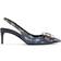 Dolce & Gabbana Denim Patchwork Hælede Pumps Blå