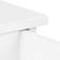 AC Design Furniture Avignon Nuit Accroché 1 Tiroir Blanc Table de chevet 32x37cm