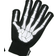 Ohlsson och Lohaven Reflektierende Skelett Handschuhe