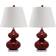 Safavieh Eva Double Gourd Table Lamp 24" 2pcs