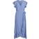Vila Fini Wrap S/S Long Dress - English Manor