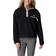 Columbia Women's Helvetia Cropped Half Snap Fleece Pullover - Black