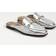 Sam Edelman Women's Linnie Mules Soft Silver