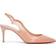 Christian Louboutin Patent leather slingback pumps beige