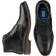 Johnston & Murphy Men Raleigh Chelsea Boots Black Full Grain 12