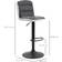 Homcom Height Adjustable Bar Stool 113cm 2pcs