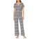 Cosabella Women's 2-Piece Pajama Set Geo Black