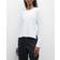 Leset Maya Long-Sleeve Cotton T-Shirt - White