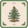 Spode Pimpernel Christmas Tree Coaster 6