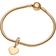 Pandora Engravable Heart Tag Dangle Charm - Gold/Transparent