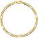 Bloomingdale's Flat Figaro Chain Bracelet - Gold