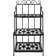 tectake Mosaic 3 Levels Plant Stand 114cm Planteopsats