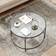 Vasagle Round LGT021B01 Black Coffee Table 84cm
