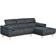 Homcom Corner Sofa 246cm 3 Seater