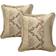 Chic Home Aubrey Bedspread Beige (57.2x52.1cm)
