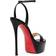 Christian Louboutin Loubi Queen Alta - Black