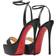 Christian Louboutin Loubi Queen Alta - Black