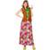 Fiestas Guirca Ladies Floral Hippy Costume