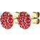 Dyrberg/Kern Blais Earrings - Gold/Red