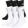 Adidas Trefoil Crew Socks 6-pack - Black/White