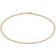 Primal Gold Concave Anchor Chain Necklace - Gold