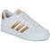 Adidas Kid's Grand Court Sustainable Lace - Cloud White/Cloud White/Matte Gold