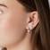Sif Jakobs Ferrara Earrings - Silver/Transparent