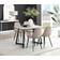 Furniturebox Carson Dining Set 80x120cm 5pcs