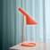 Louis Poulsen AJ mini Electric Orange Bordlampe 43.3cm