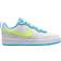 Nike Court Borough Low 2 GS - Summit White/Baltic Blue/Volt