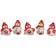 Konstsmide 6253-103 Acryl-Figur CEE: G (A - G) Bonhommes Neige Jeu De 5 Blanc Chaud LED Blanc Chaud Lampe de Noël 12.5cm 5pcs
