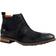 LLOYD Chelsea Boots "Jonah" Veloursleder, Blockabsatz, für Herren, schwarz