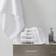Madison Park Turkish Bath Towel White (147.32x76.2cm)